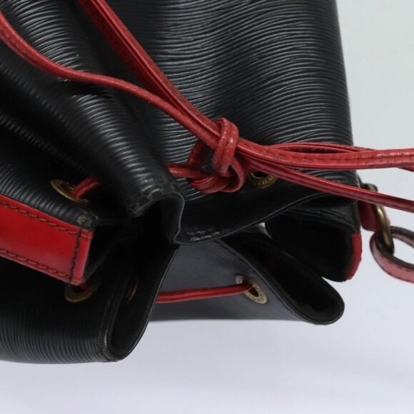 LOUIS VUITTON Epi Noe Shoulder Bag By color Black Red M44017 LV Auth 81573 - Picture 7 of 16